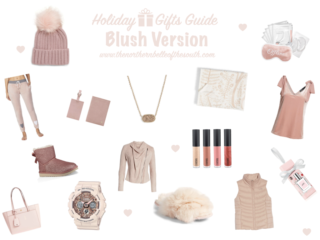 2018 Holiday Gift Guide - Blush Version