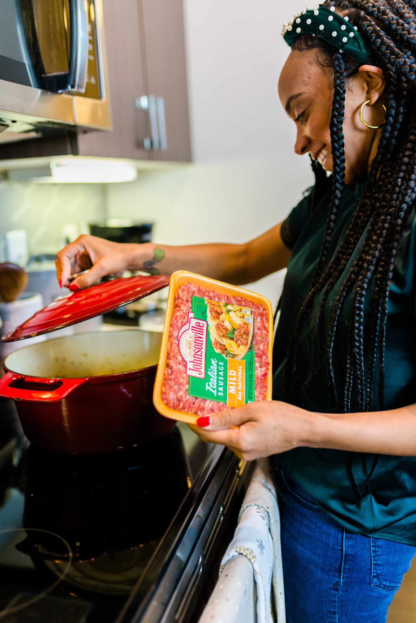 woman cooking 