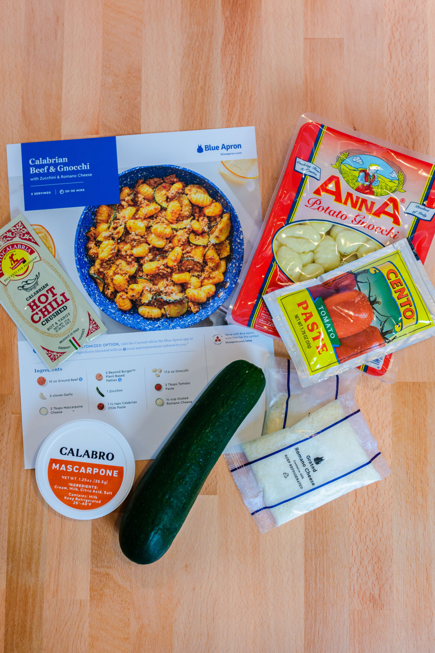 Blue Apron recipe