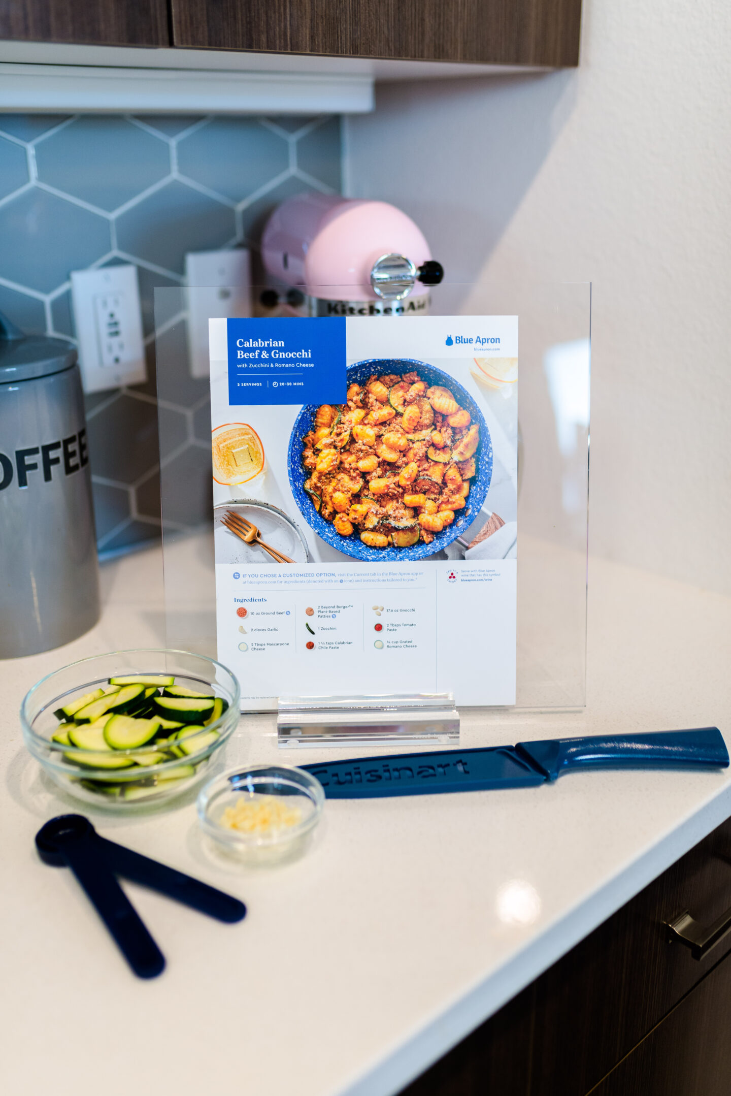 Cooking with Blue Apron review