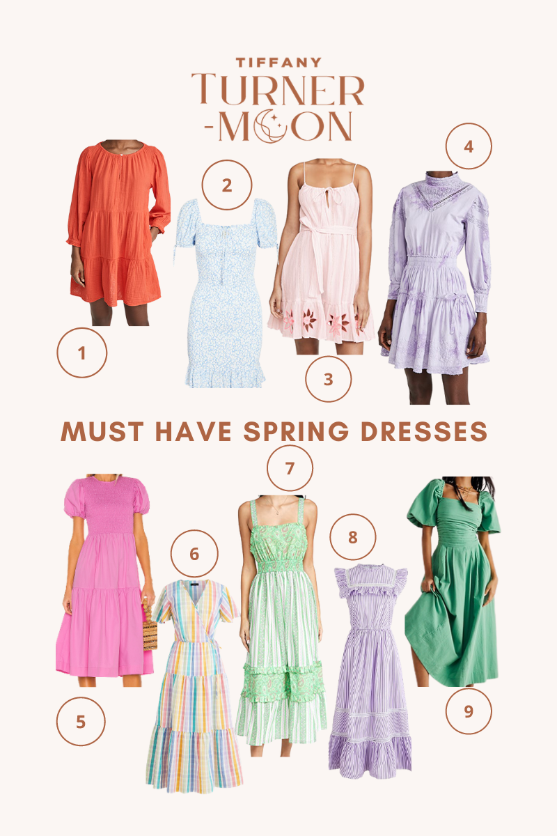 My Top Must Have Spring Dresses